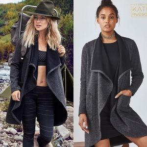 Fabletics Black & Grey Moscow Coat